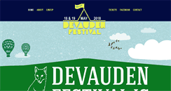 Desktop Screenshot of devaudenfestival.com
